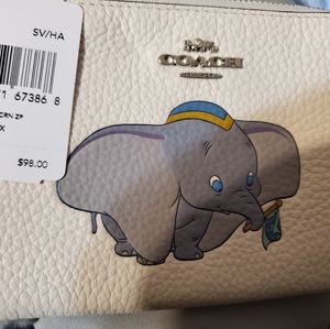 Coach Disney X Dumbo wristlet